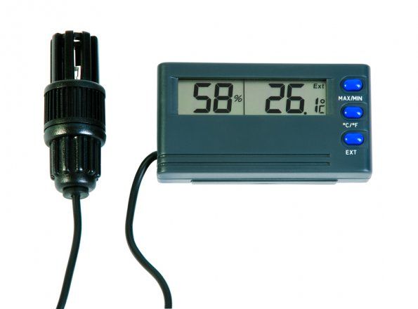 Hygrometer with Max/Min Records/ Alarm/-49.9 to 69.9°C /20% - 98%