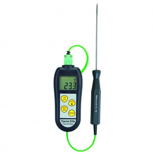 Therma Elite Industrial Thermometer/ -99.9 to 1372 ° C / accuracy ±0.4°C