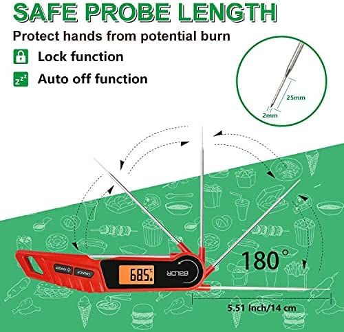 Meat Thermometer Baldr/ Foldaway Probe/ Waterproof/ -50 ℃ ~ 300 ℃/