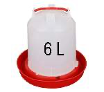 6-Litre Drinker for Chickens, Ducks, Turkeys, and other Similar Birds