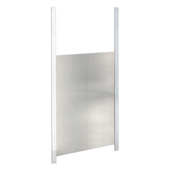 Aluminum Partition for Automatic Door / For Chicken Coop / 430 x 400 mm