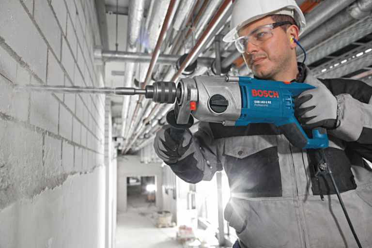 Hammer drill Bosch GSB 162-2 RE Professional /1500 W / 3-16 mm /