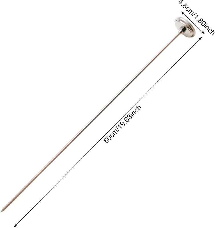 Soil Thermometer / Compost Thermometer / 50cm Probe / measuring Range 0°C to 120 °C