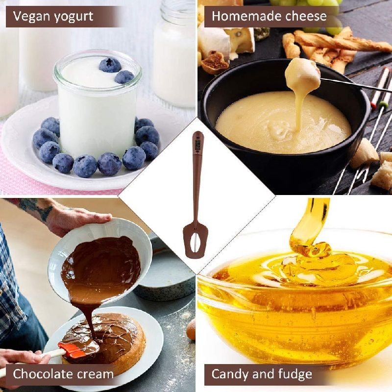Instant Read Spatula Thermometer / Detachable into a Probe Thermometer / -50℃~300℃ / White