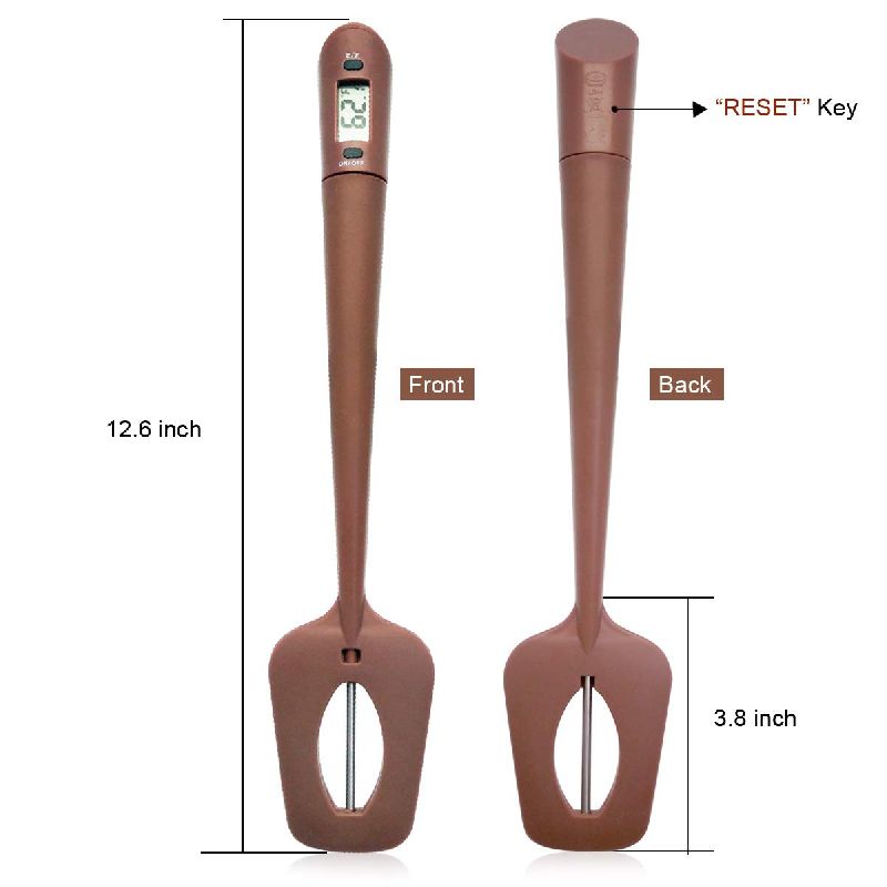 Instant Read Spatula Thermometer / Detachable into a Probe Thermometer / -50℃~300℃ / White