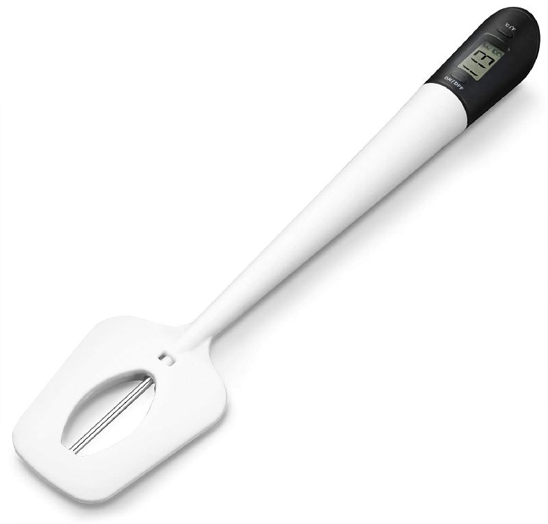 Instant Read Spatula Thermometer / Detachable into a Probe Thermometer / -50℃~300℃ / White