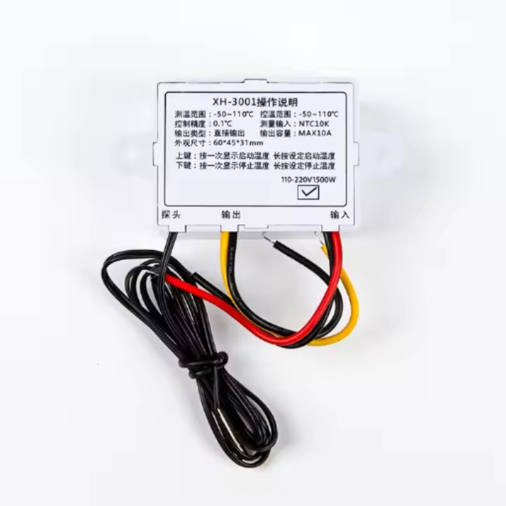 High Accuracy Humidity Controller and Digital Temperature Controller Thermostat AC110-220V
