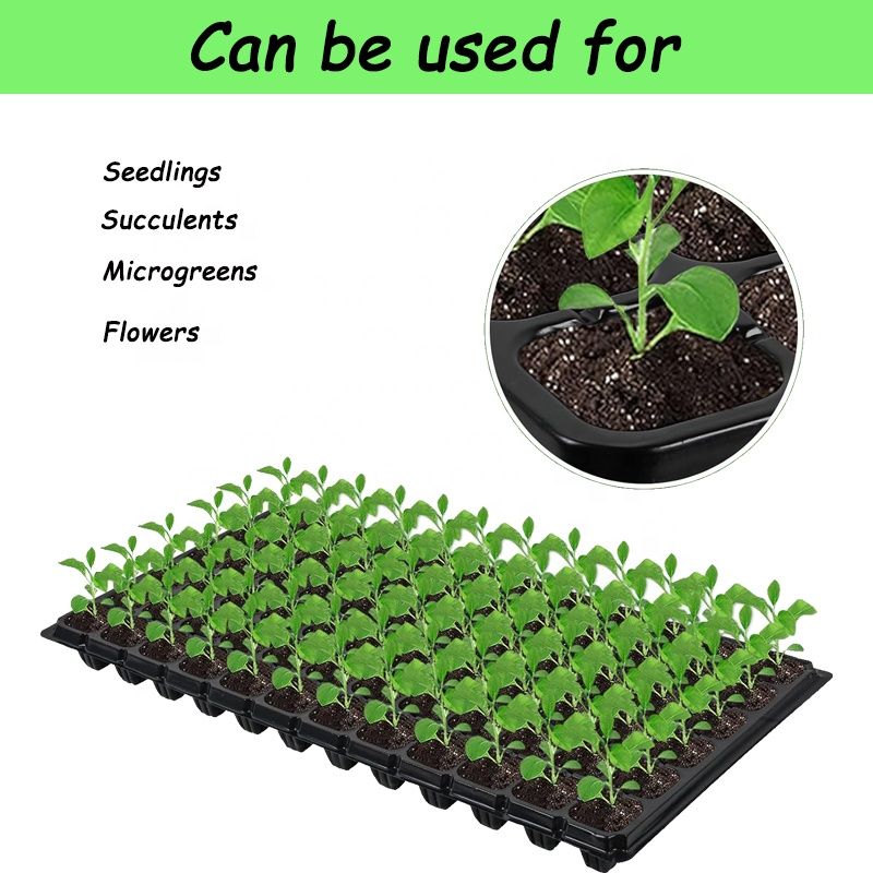 Seedling Starter Trays/ Multi- cell Seedling Nursery Trays/ 288 Cells/ 72 Cells/ 50 Cells