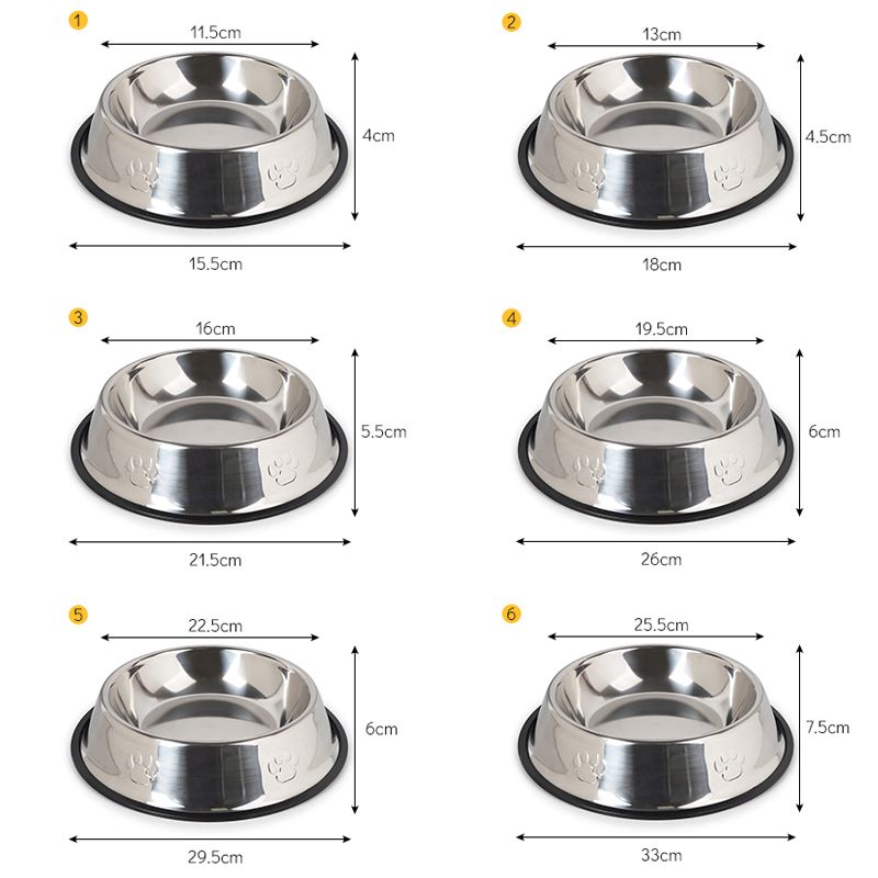 Dog Bowl/ Anti- Rust Stainless Steel / Food Bowl/ Water Bowl
