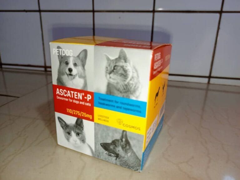 Cosmos PETDOG ASCATEN P Dewormer for Dogs and Cats