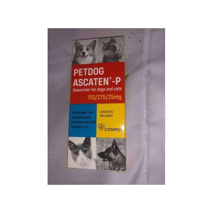 Cosmos PETDOG ASCATEN P Dewormer for Dogs and Cats