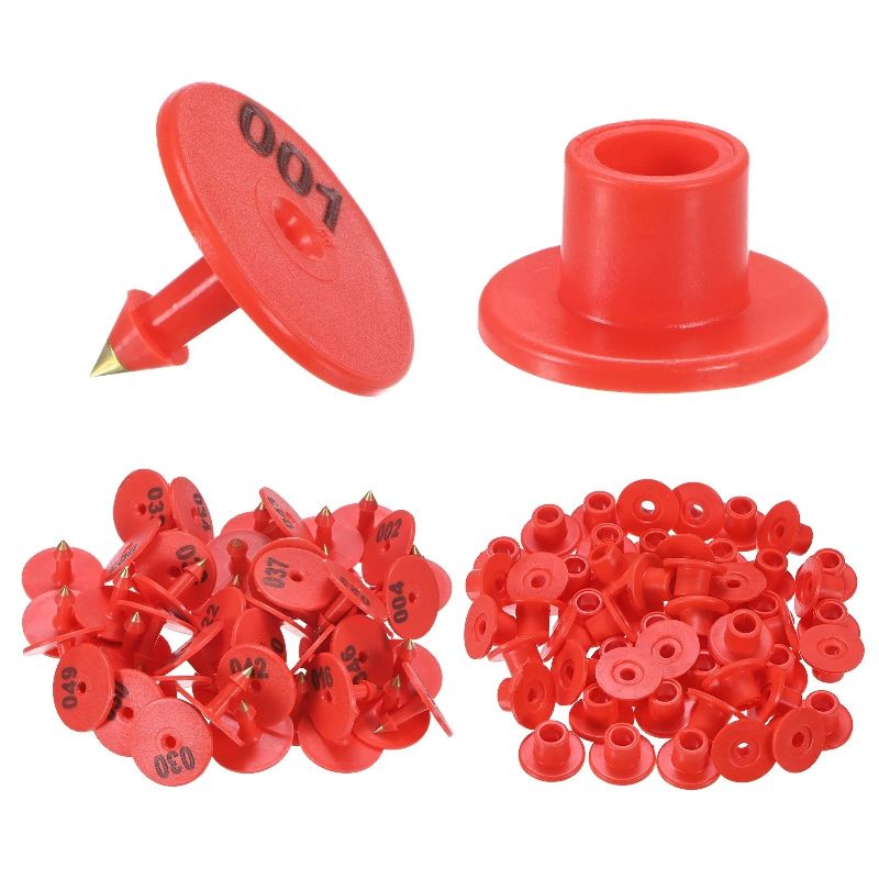 Round Ear Tag For Pigs