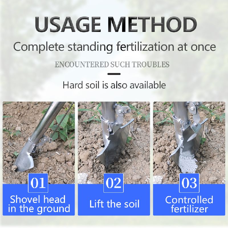 Multifunctional 25L Knapsack Agricultural Fertilizer Applicator With A Shovel Design