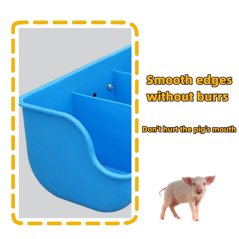 Piglet Feeder Trough / Anti-Waste Sow And Nursery Pen / Durable PP Plastic