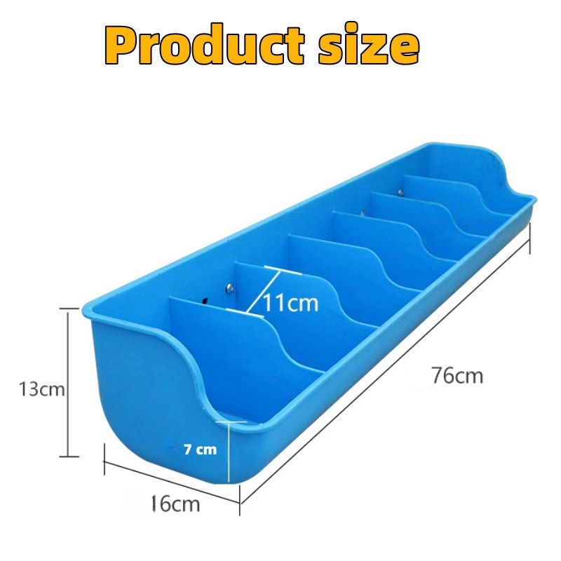 Piglet Feeder Trough / Anti-Waste Sow And Nursery Pen / Durable PP Plastic
