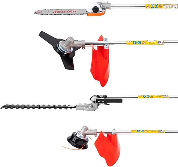 4 in 1 Dera 2 Stroke Engine Brush Cutter / Grass Trimmer / 52 cc