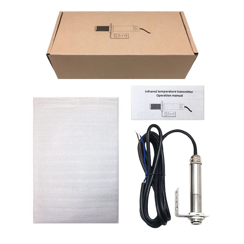 Digital Infrared Temperature Transmitter / Non - Contact Cylindrical Temperature Transmitter / DT8300BX -50ºC to 300ºC / DT8600BX -50ºC to 600ºC