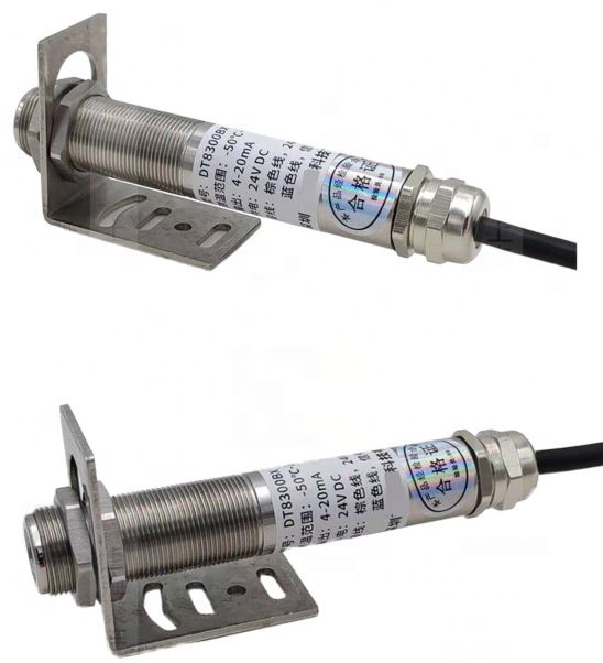 Digital Infrared Temperature Transmitter / Non - Contact Cylindrical Temperature Transmitter / DT8300BX -50ºC to 300ºC / DT8600BX -50ºC to 600ºC