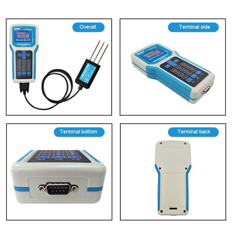8 in 1 Digital Soil Tester / Soil Fertility / NPK / pH / EC / Temperature / Moisture Meter / Portable Soil Tester