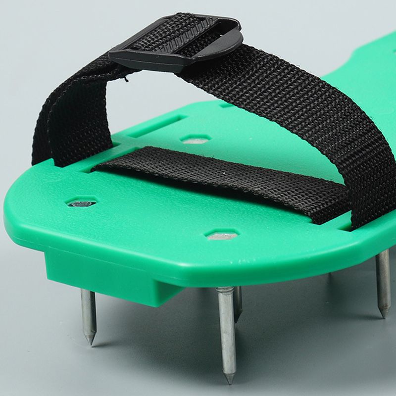 Spiked Aerating Sandals / Plastic Spring Washer Lawn Aerator Shoes