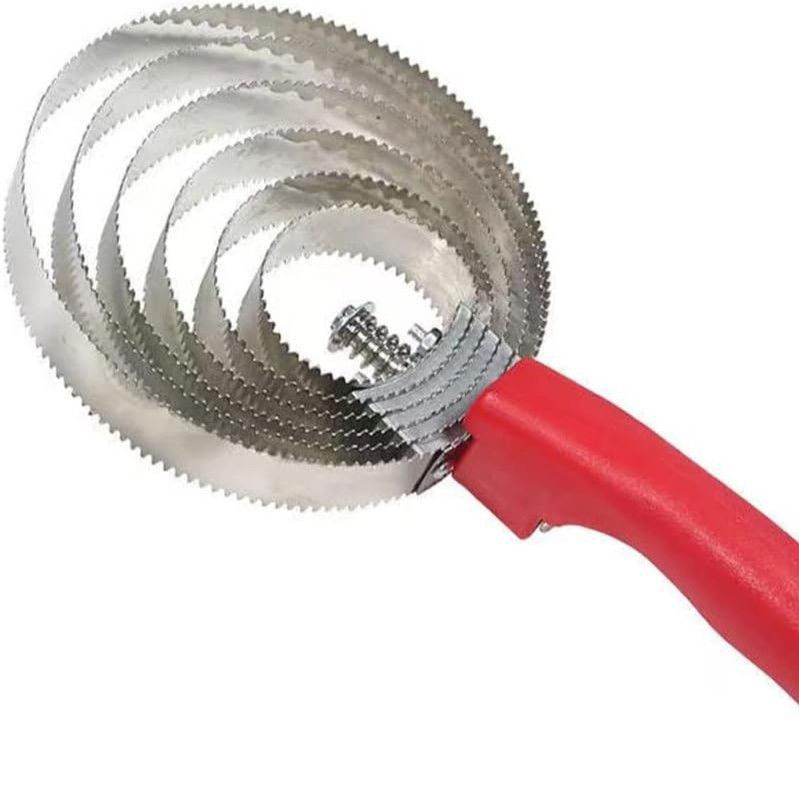 Six-Circle Metal Grooming Comb for Cattle and Horses / ST4/ST5/ST6