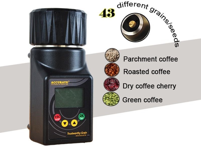 Trustworthy Grain Moisture Meter / Up to 43 Grains Type / Digital LCD Display